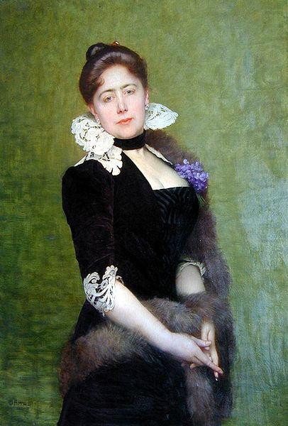 Portrait of a Lady, Weerts Jean Joseph